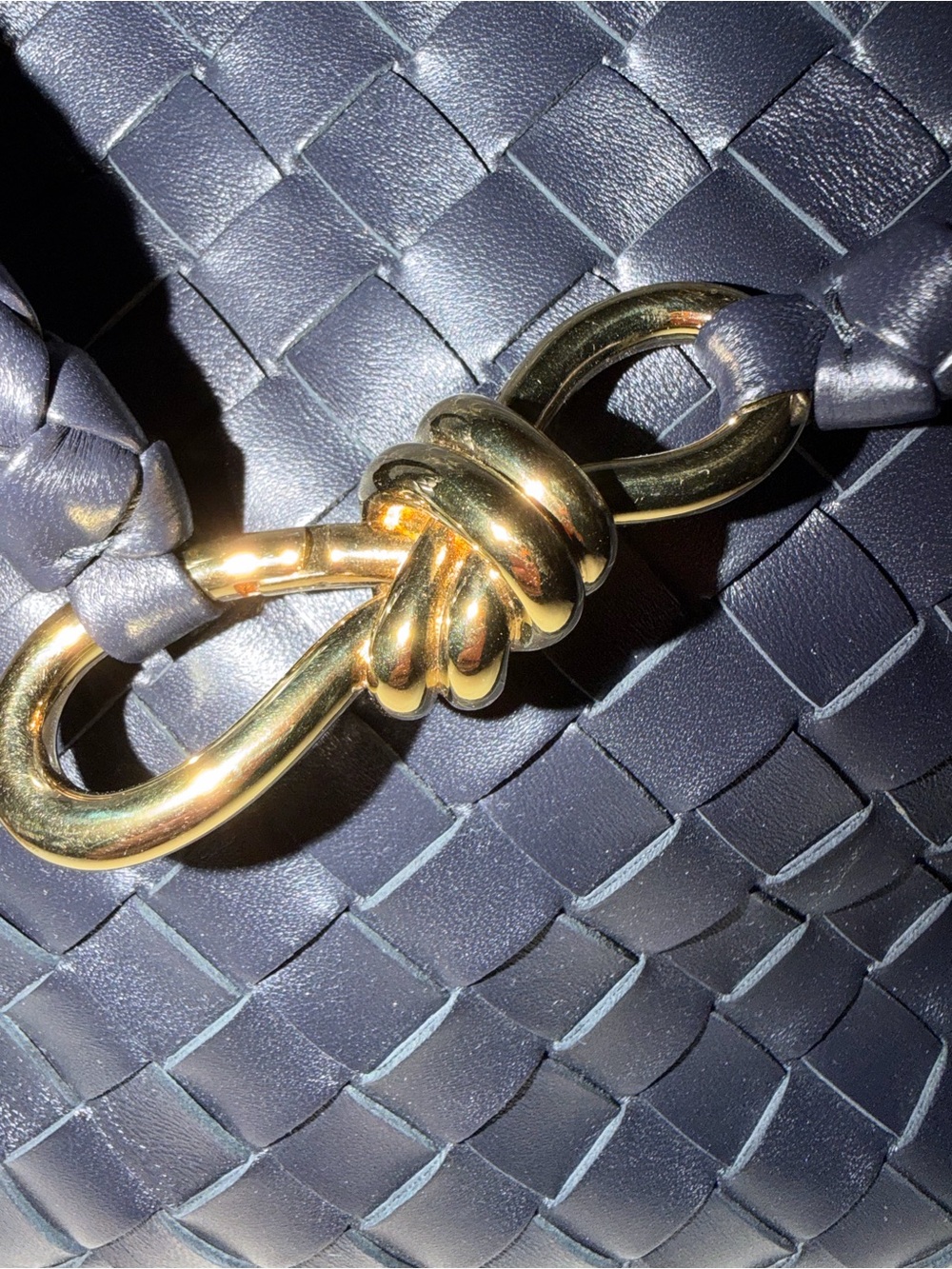 Bottega Veneta Andiamo in color Navy small like new w receipt ❌❌SOLD❌❌ - Picture 9 of 16